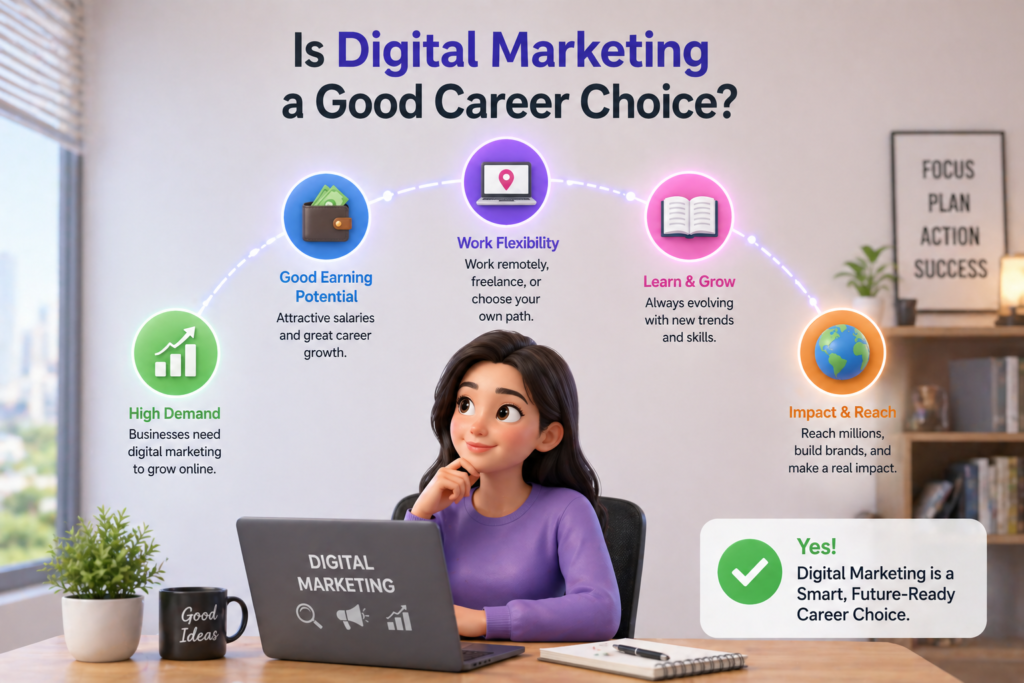 Is digital marketing a good career choice?